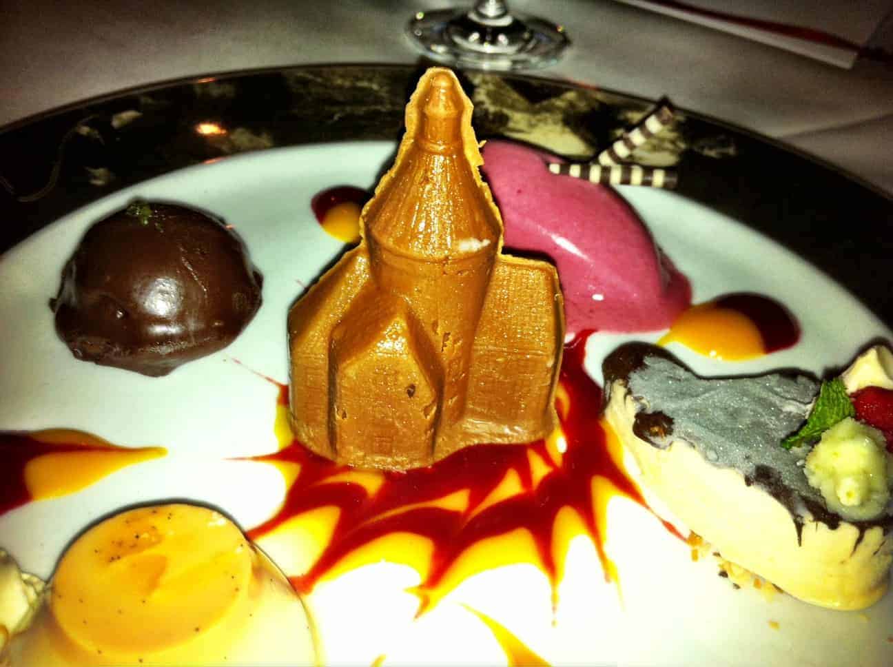 castle dessert served at my Castle Hotel in Germany